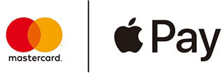 マスターカードのロゴとApple Payのロゴ