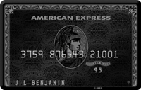 Centurion Card from American Express 券面画像