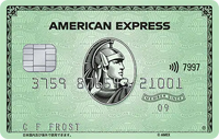 アメリカン･エキスプレス･カード（グリーン）券面