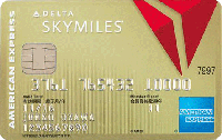 デルタ スカイマイル アメリカン･エキスプレス･ゴールドカードの券面