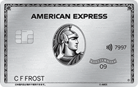 The Platinum Card from American Express 券面画像